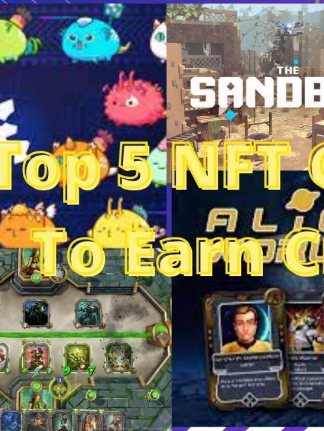 5 nft games to earn money | Best NFT games for earn crypto