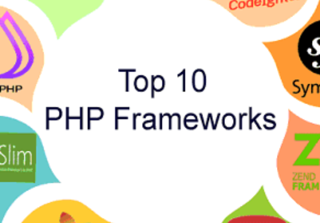 Popular PHP frameworks for web developers