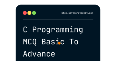 c programming mcq softwaretechit.com