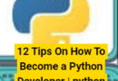 12 tips become python developer