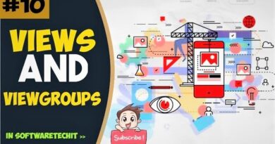 Introduction to Views & View groups |Android Studio Tutorial| #softwaretechit