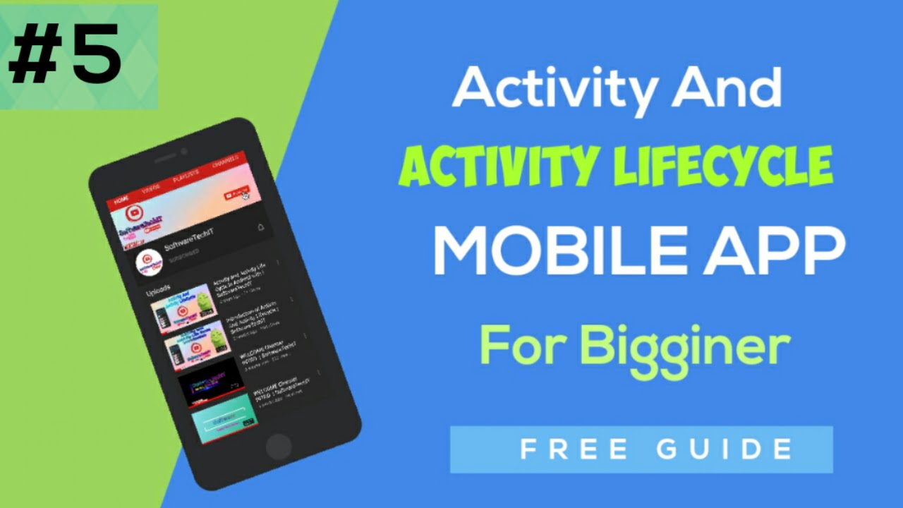 Read more about the article Example Of Activity & Activity Life cycle | Android Studio Tutorial | #softwaretechit