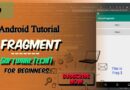 Example Of Fragment in android | Android Studio Tutorial| #SoftwareTechIT
